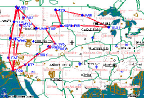 Air Camping Map